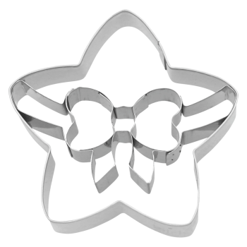 Cookie Cutter - Star with Bow